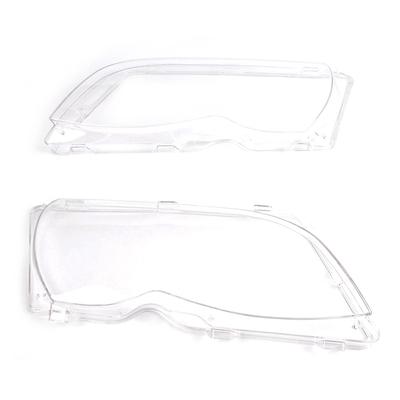 Car Headlight Clear Lens Headlamp Clear Cover Coupe Convertible For E46 2DR 1999-2003 M3 2001-2006 Shell