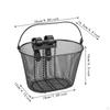 Kids Bike Basket Child Bicycle Cycling Handlebar for Girls Riding