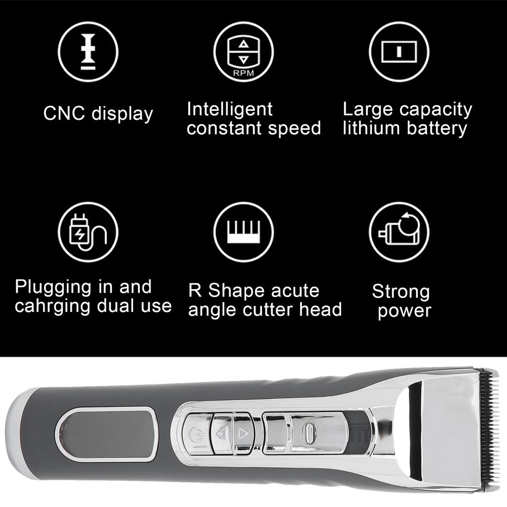 Men Hair Clipper LED Electric Re Able Hair Trimmer Clipper for Salon