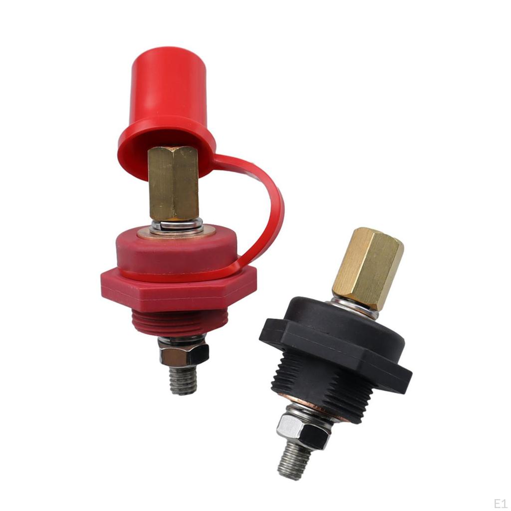 Battery Charging Post, Relocation Remote Jump Terminals, for UTV Tractor ATV Trucks