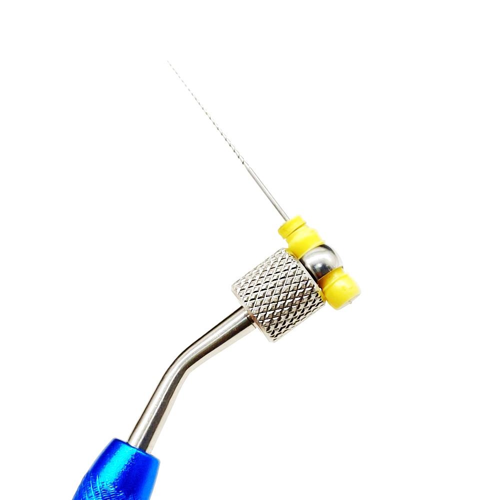 1 Piece Dental Endodontic File Files Holder Handuse Files Gripper  Machine Rotary Files Root Canal Files Holder with Endo Ruler