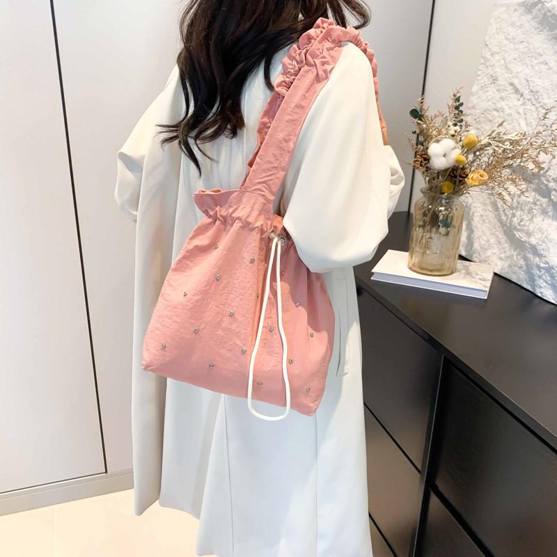 Minimalist Urban Tote Bag For Women Pu Canvas Simple Design Daily Use