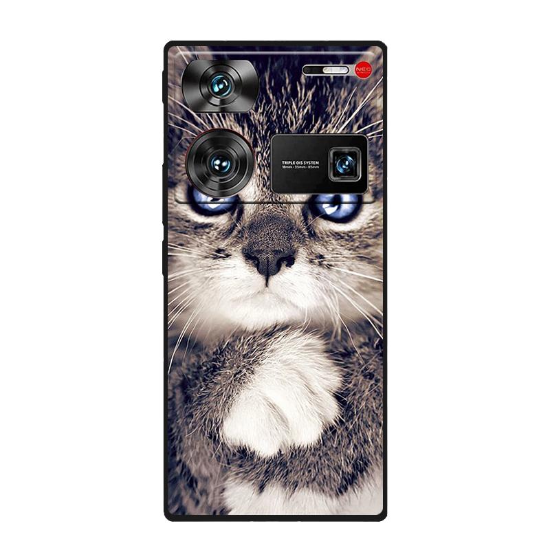 For ZTE nubia Z60 Ultra Case Silicone Luxury Space Soft Bumper for Nubia Z60 Ultra 5G NX721J Phone Cover TPU Funda Fashion Bag