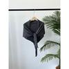 Korean Style Lazy Style Wool Triangle Scarf for Women Autumn and Winter Neck Protection Warm Scarf Solid Color Large Shawl Air Conditioned Room Shawl
