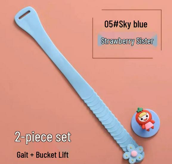 Silicone Toilet Seat Lid Lifter - Flip-Up Handle for Hygiene