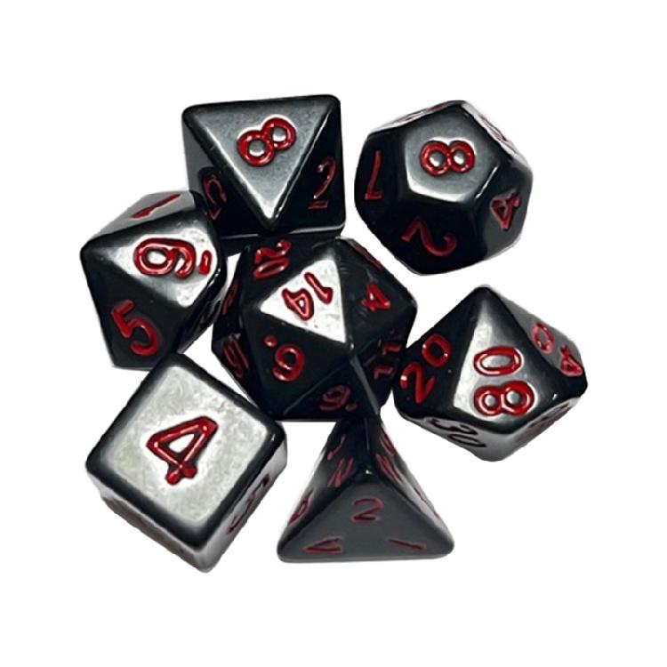 Polyhedral Dice Set-D4 D6 D8 D10 D12 D20 Dungeons-Dragons-DND-RPG-MTG-Table Game