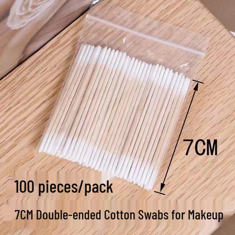 Special-purpose cotton swabs for lotion, skincare, serums, nutrients, and spot removal; available in thin and thick versions; ideal for beauty salons.