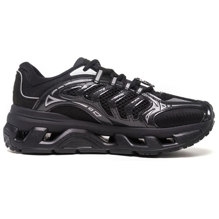 Li-Ning Horská Barva Odolné proti Opotřebení Prodyšné Nízké Sportovní Ležérní Boty Dámské tenisky Černá AGLS064-1