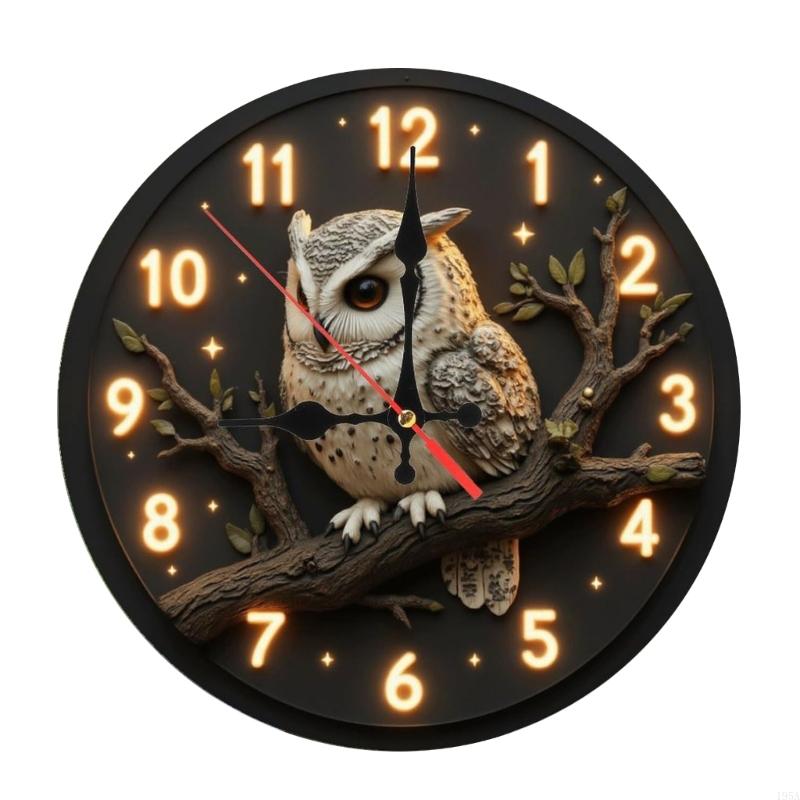 Modern Decorative Wall Analog Clock With Quiet Mechanism Customizable Acrylic Panel For Home Office Interior Styling