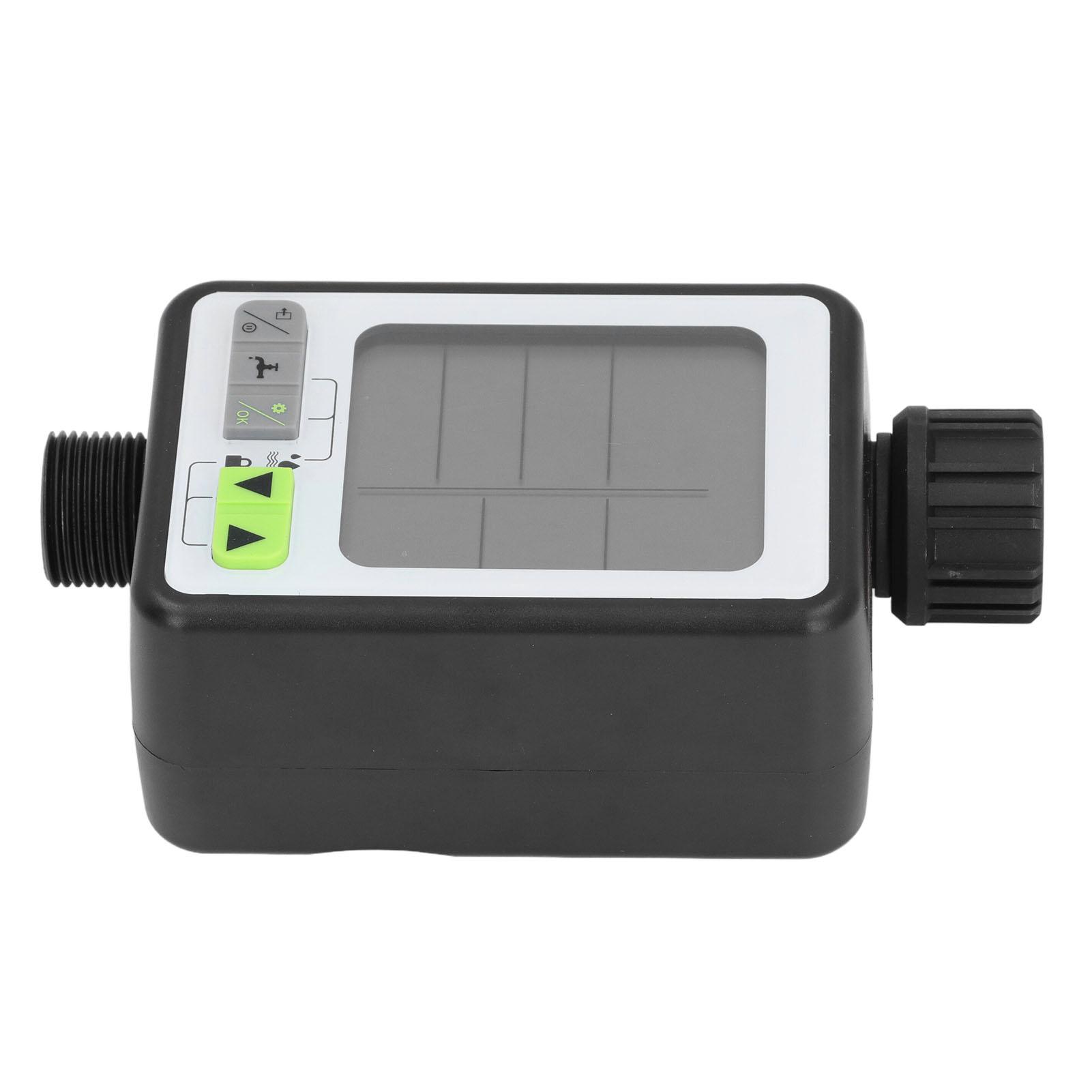 Sprinkler Timer for Garden Hose, Digital Irrigation Hose Water Timer with Rain Sensing, IPX5 Waterproof, Irrigation System Timers