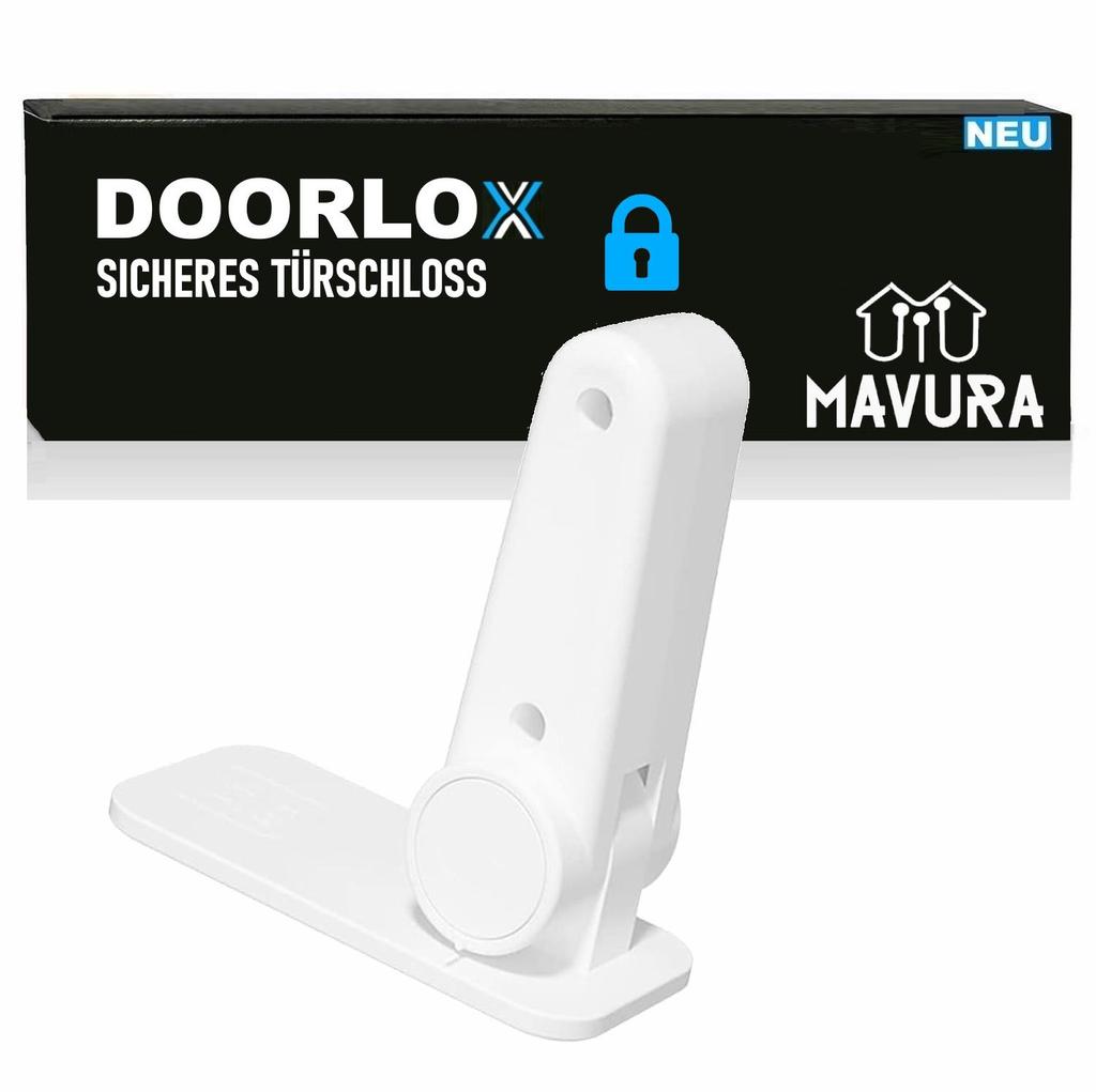 DOORLOX Door Lock for Children, Self-adhesive, Child-proof Safety Door Handle