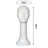 Head Model Abstract Long Neck Foam Female Mannequin Wig Hat Glasses Display Stand Model