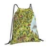 Frühlingsameisen Große Kapazität Schulrucksack Laptoptaschen Frühlingsameisen Süße Aquarellbienen Saison