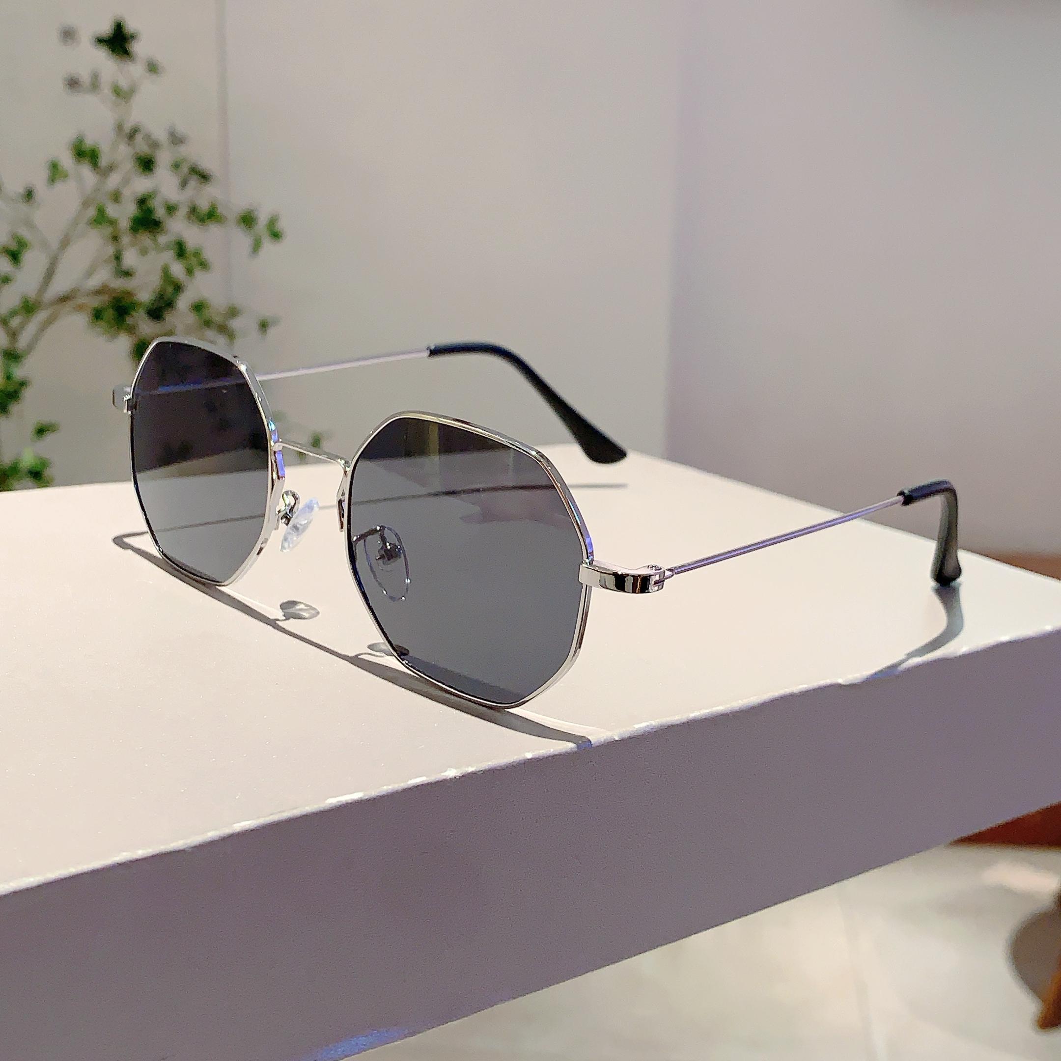 

Винтажные солнцезащитные очки Polygon Мужские Классические Модные Градиентные Уличные Очки Женские Трендовые Шикарные Ретро Дизайнерские Солнцезащитные Очки as picture shows