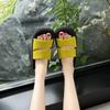 2026 Summer New Trendy Fashion Outerwear Casual Versatile Thick Bottom Cool Slippers Fashion Vacation Beach Slippers