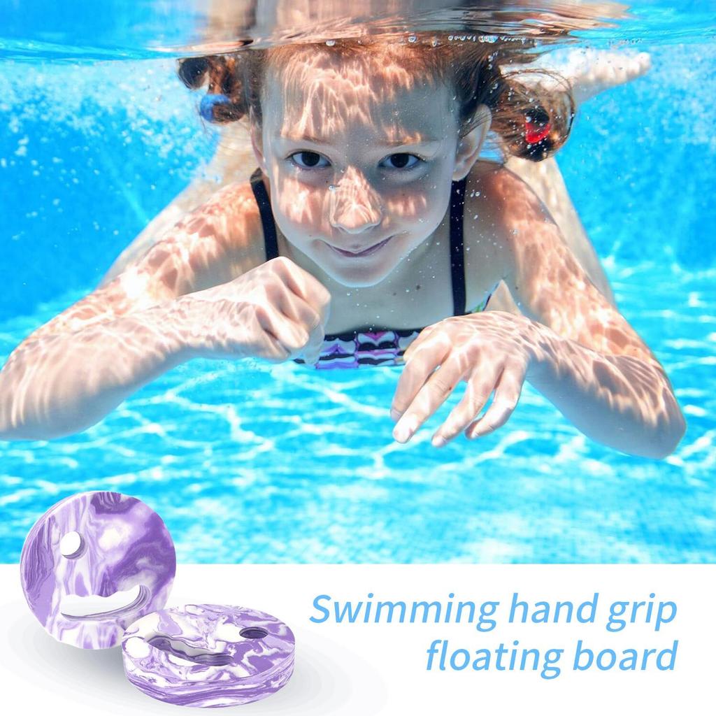 2 Stück Aquafitness-Scheiben aus EVA-Schaumstoff, Aerobic-Trainingsscheiben, schwimmfähig, widerstandsfähig, Trainingshilfe für Männer, Jugendliche, Mädchen und Jungen