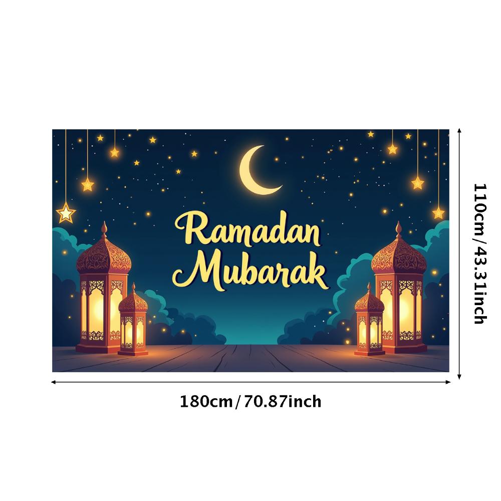 Festival Decoration Easy-to-Hang Star Backdrop Lantern Background Decorative Festive Wall Decor For Home Decor