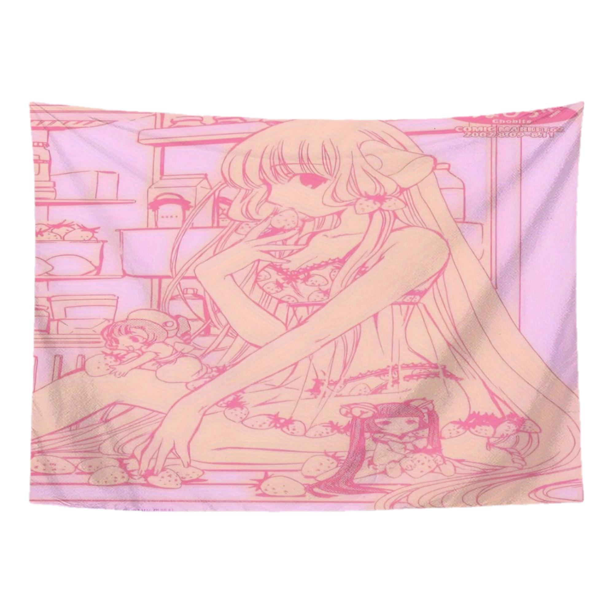 

VIKAMA Anime Chobits Poster Highdefinition poster stickers ideal gifts for living rooms hallways great for art wall decorations 74x94cm(29x37in)