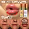 Instant Lip Plumper Sérum - dlouhotrvající, objem a hydratační olej pro plnější a hladší rty