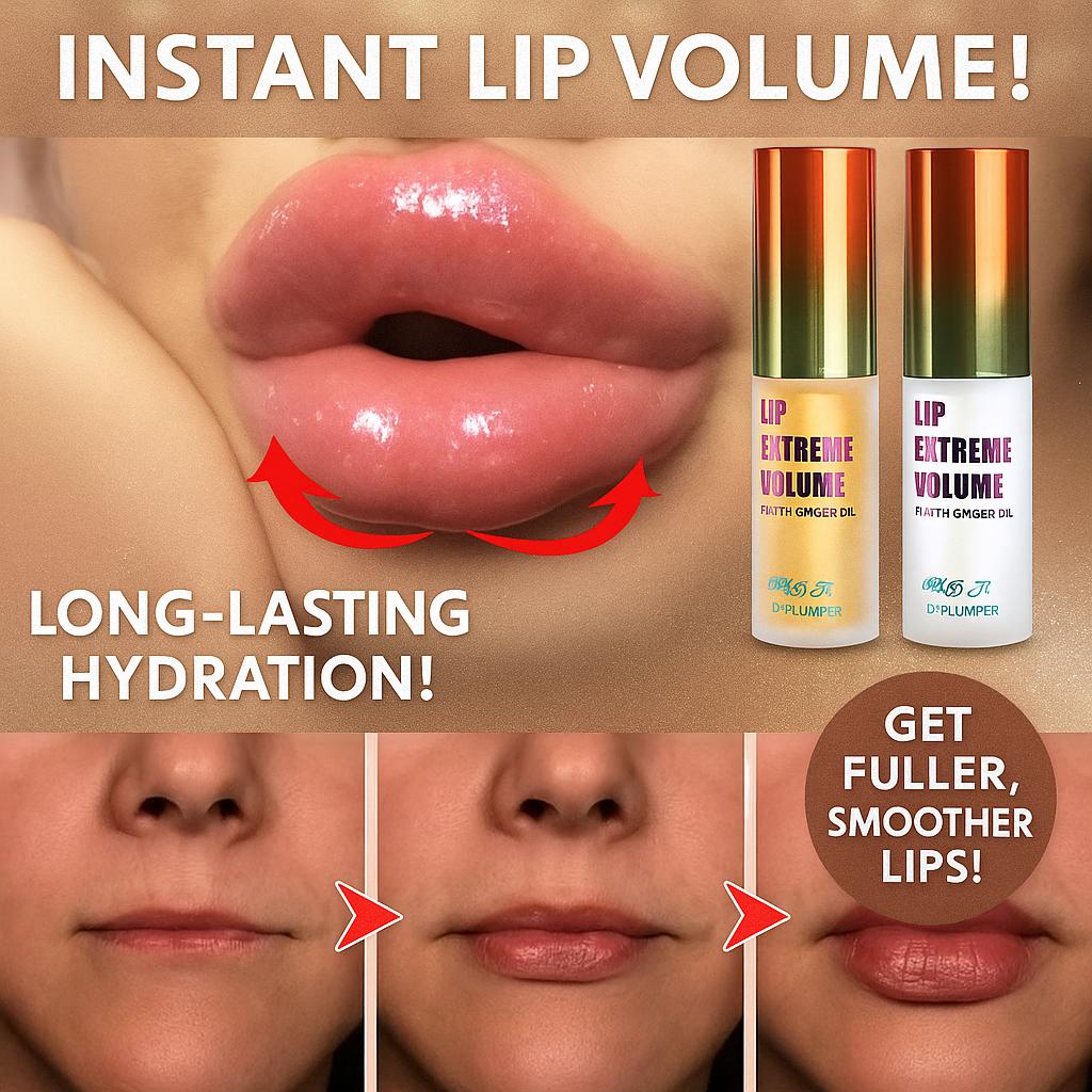 Instant Lip Plumper Serum - długotrwały, zwiększający objętość i nawilżający olejek dla pełniejszych, gładszych ust
