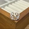 Small Pig Nose Ear Clips Ins Wind Old Personality Trendy and Cool Men's and Women's Ear Jewelry New Models