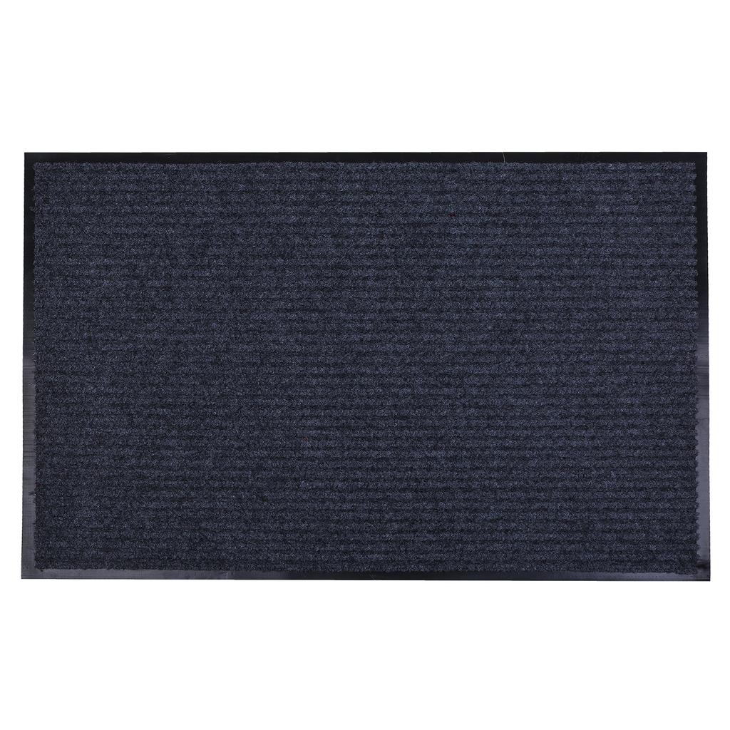 KURASHI Entrance Commercial Solid Mud Water 40x60cm Mat, Indoor/Outdoor, Non-Slip, Use, Color, Simple, Removal, Absorbent, Gray,