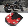 uxcell Motorcycle Kickstand Extension Extension Pad Side Stand Support Plate for Yamaha YZF-R15 2017-2022 1 Set Red