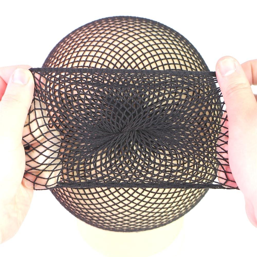 Hair Net for Wig, Fishnet Wig Cap for Women, Wig Cap for Long Thick Hair