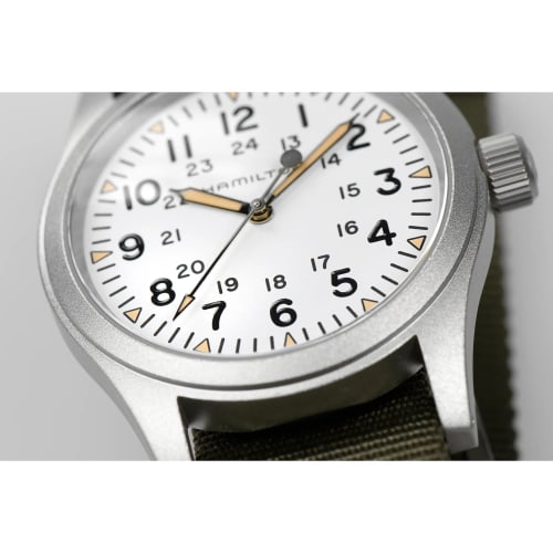 Hamilton Khaki Field Mechanical Watch, Hand-Wound, Unisex, H69439411, Authentic Warranty. [Official Import]