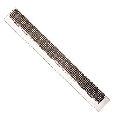 Rhinestone Painting Drawing Ruler Dot Drill Rhinestone Embroidery Mesh Ruler Stainless Steel Ruler
