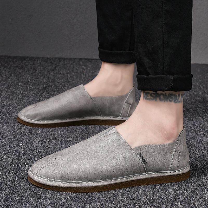 Fashion Genuine Leather Luxury Italian Men Shoes Handmade Casual Loafers Casual Shoes New Summer 2025 Loafers Men Zapatos De Hombre