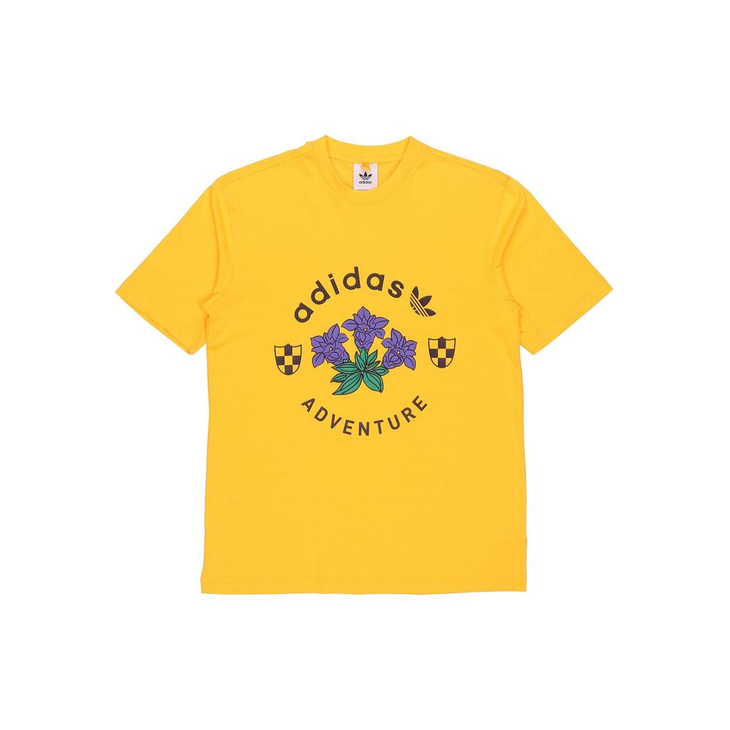 Adidas Originals Adventure T Shirt Men's Sunlight Yellow GD5607
