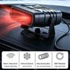 12V or 24V 2-in-1 Car Heater & Coolers, Car Windshield Heater Fan with Warm and Cool Operation, Adjustable Aiming Support and Attached Vehicle Power