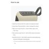Bluetooth Square Portable Speaker 3W