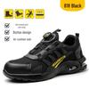 Męskie buty robocze ochronne Four Seasons: Odporny na zgniecenia, Odporny na przebicia, Wodoodporny, Lekki, Antypoślizgowy.