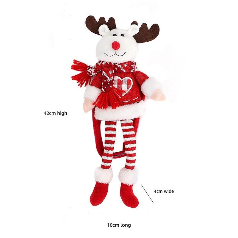 Creative Curtain Tiebacks Cartoon Doll Christmas Ornaments European-American Country Style Hotel Decorative Curtain Clasp