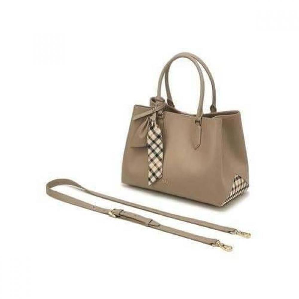 Daks Ivory Check Color Block Tote Bag Dcba5f132i2