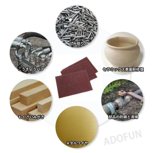 Hand Polishing Fabric Sheets, Ideal for Stainless Steel, Faucet Decontamination, Sink Polishing, Rust Removal, and Stain Removal, 20*12.5cm, 3-Pack