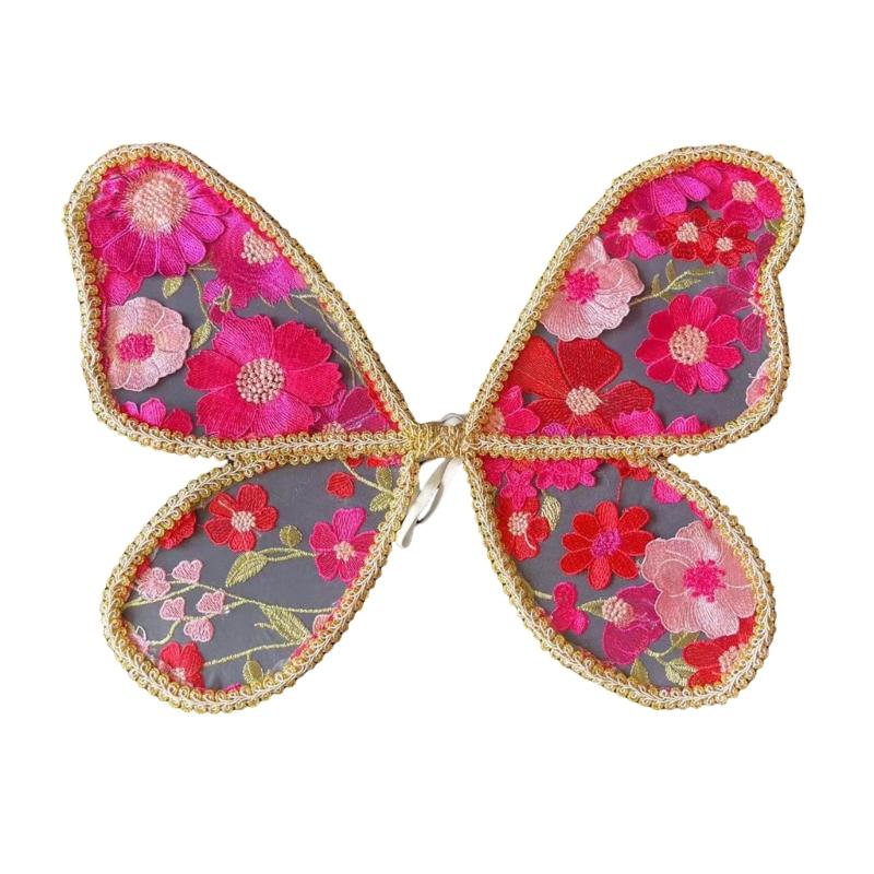 Lace Elf  Wing  Costume Accessory Fantasy Flower  And Angelic Wing  Dress Up for Children Role Play & Themed Parties 1