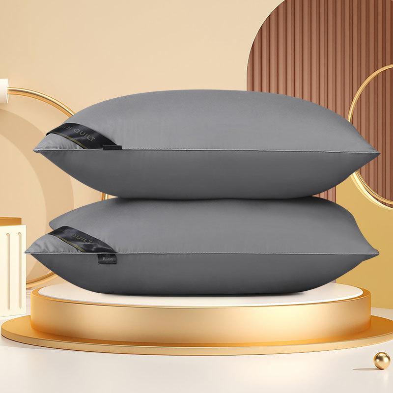 Five-Star Hotel Downy Velvet Neck Pillow – Luxury Home & Cervical Support