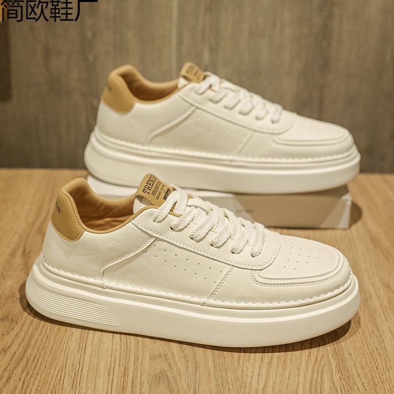 

Men s shoes winter new casual fashion low-top versatile trendy shoes young and young non-slip soft sole increases height and transparency 44