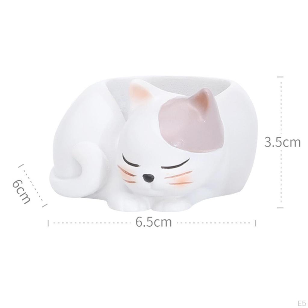 Animal Resin Figurine Present Sculpture Holder Candle Furnishings Living Room