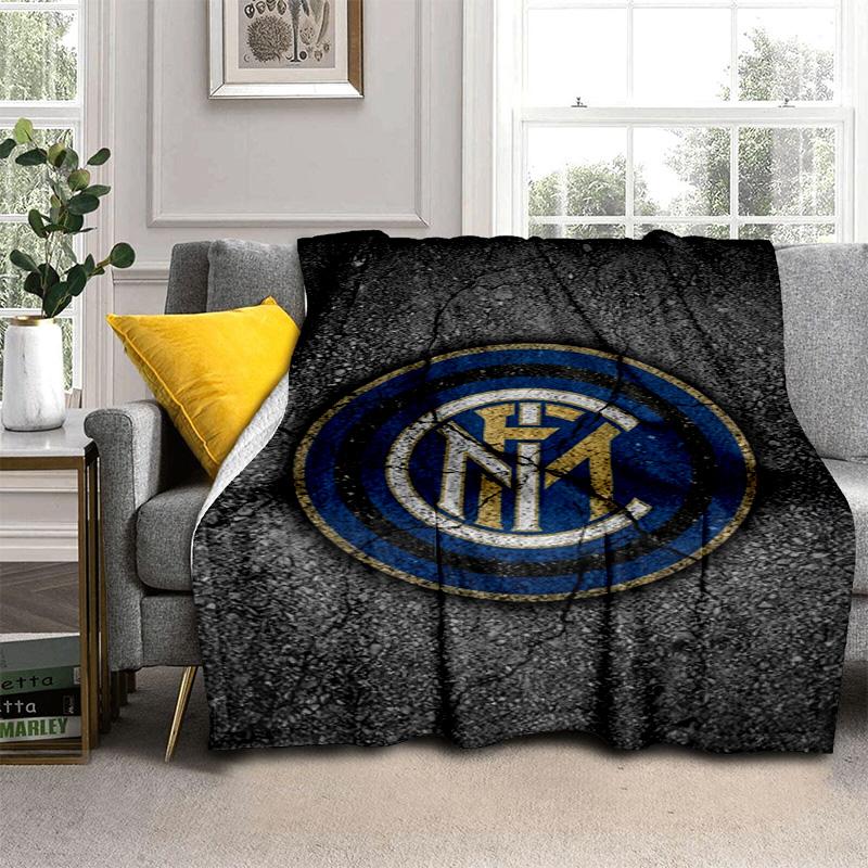 Fc Internazionale Century Passion Blanket Soft And Comfortable Camping Trip Sheet Digital Printing Office Rest Blanket