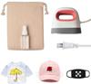 Portable Mini Heat Press Machine: 4-Speed Temperature Control for T-shirt Heat Transfers