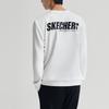 Skechers American Vintage Large Letter Logo Print Casual Pullover Sweatshirt Unisex Sweatshirt Bright-White L320U106-0019
