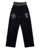 I Don'T Wanna Sell Cross Layered Sweat Pants Black