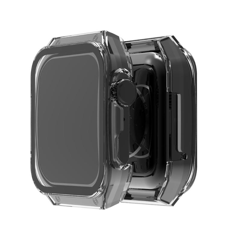 Screen Protector Case for Watch Waterproof Hard PC Bumper Protective Cover Antiscratch