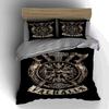 Viking-inspired design. Bedding Duvet cover sets Duvet covers Pillowcases gifts (1 * Duvet Cover 2 * Pillowcases, without duvet insert)