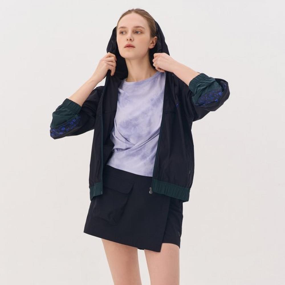 Huit Color Block Hooded Jumper Htwjp4i04t