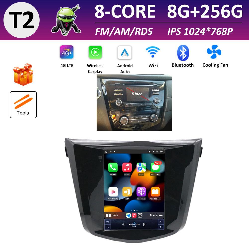 Bluetooth for Nissan Qashqai J11Nissan X-Trail 3 T32 2013 2014 2015 2016 2017 Android OS IPS Touch Screen Auto Tools No 2 Din 4G